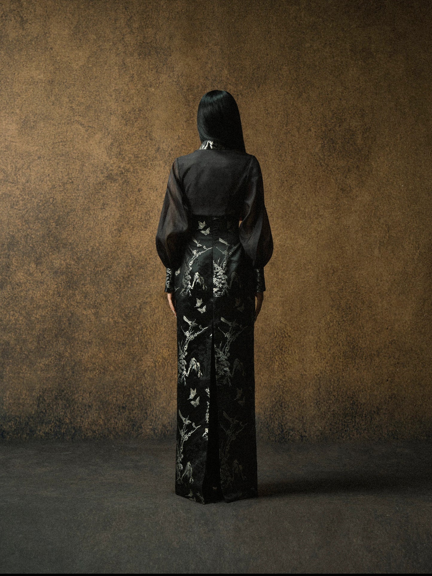 KASUMI MIDNIGHT BLACK DRESS