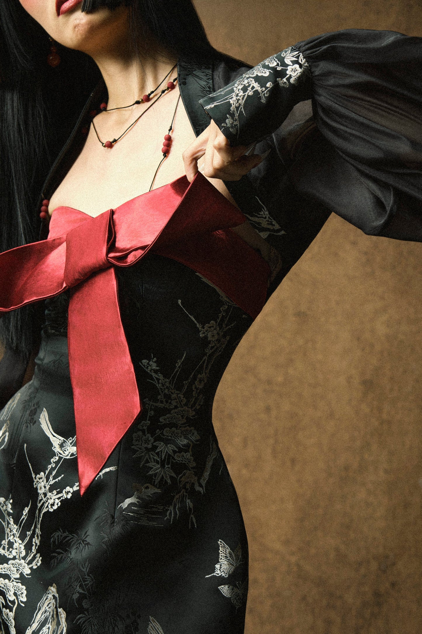 KASUMI MIDNIGHT BLACK DRESS