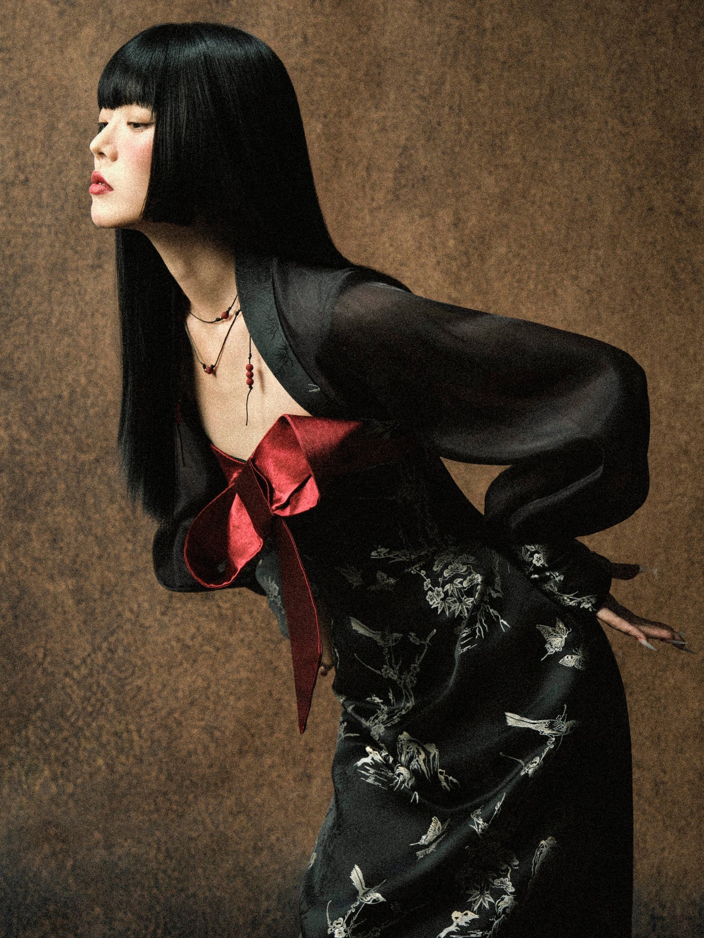 KASUMI MIDNIGHT BLACK DRESS