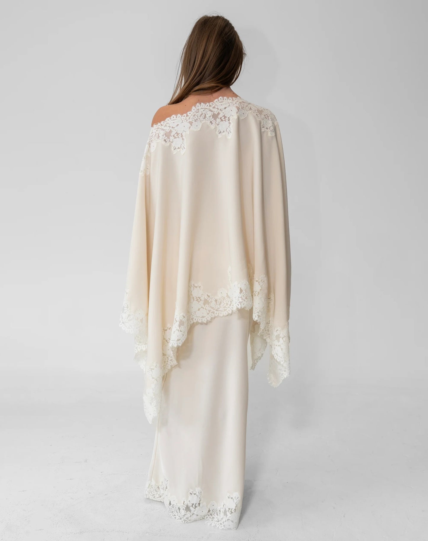Elsie Lace Cape Top
